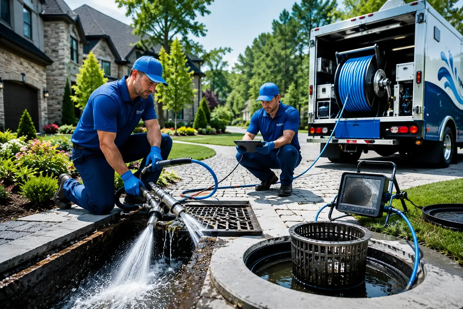 Local outdoor drain cleaning professionals in Bloomville, OH